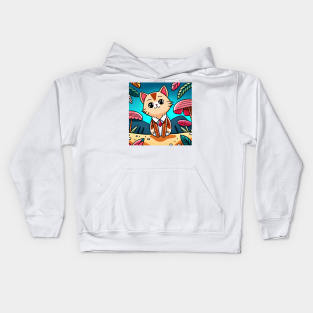 Neko Boss Kids Hoodie